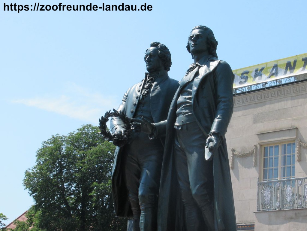 Weimar - Goethe und Schiller